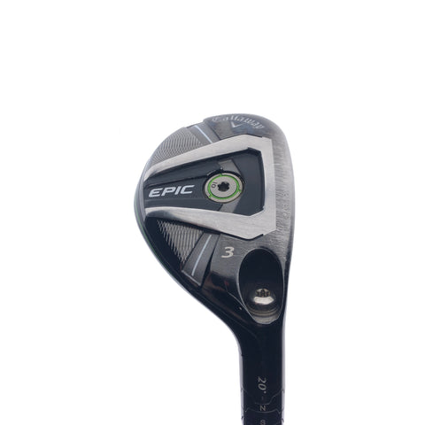 Used Callaway Epic 3 Hybrid / 20 Degrees / Regular Flex