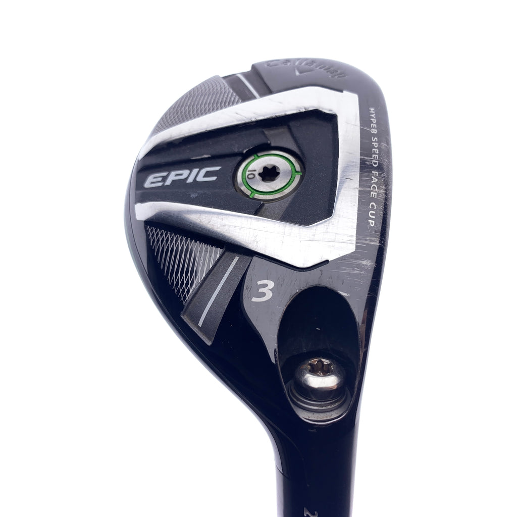 Used Callaway Epic 3 Hybrid / 20 Degrees / Regular Flex