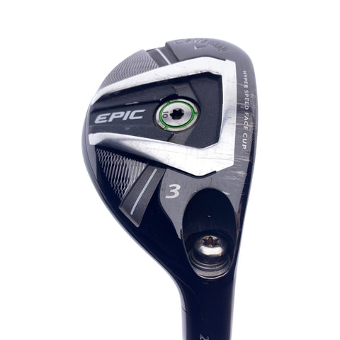 Used Callaway Epic 3 Hybrid / 20 Degrees / Regular Flex