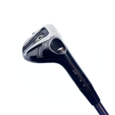 Used Callaway Epic 3 Hybrid / 20 Degrees / Stiff Flex
