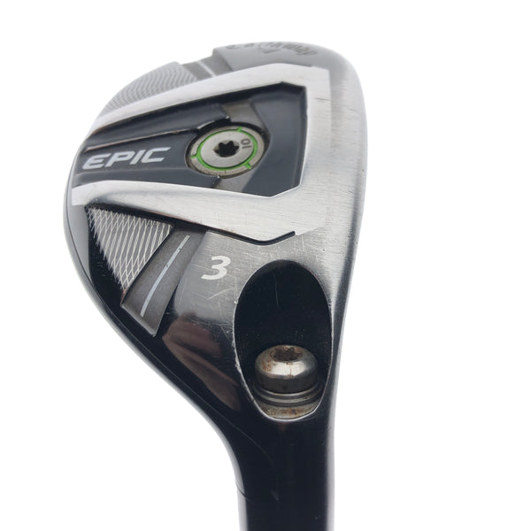 Used Callaway Epic 3 Hybrid / 20 Degrees / Stiff Flex