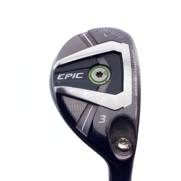 Used Callaway Epic 3 Hybrid / 20 Degrees / Stiff Flex