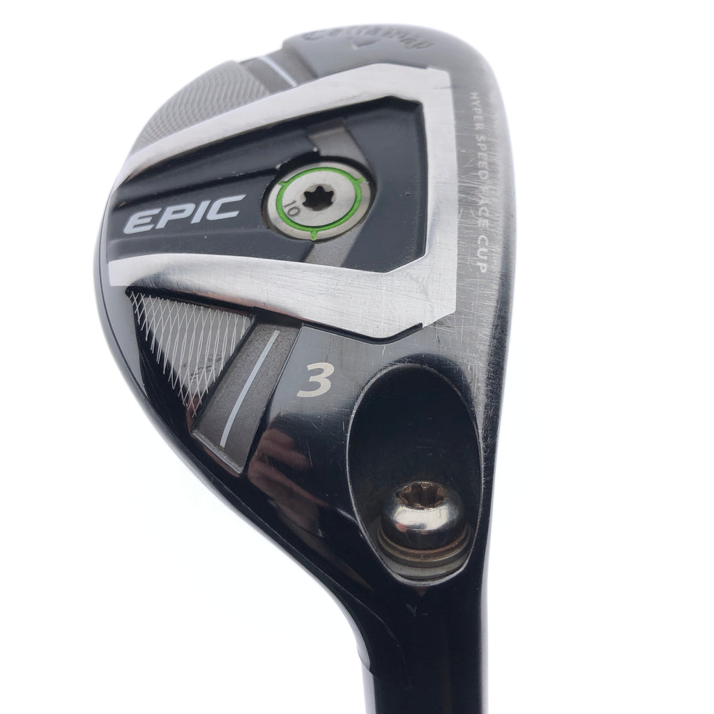 Used Callaway Epic 3 Hybrid / 20 Degrees / Stiff Flex