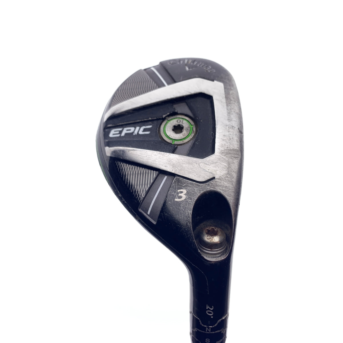 Used Callaway Epic 3 Hybrid / 20.0 Degrees / Stiff Flex