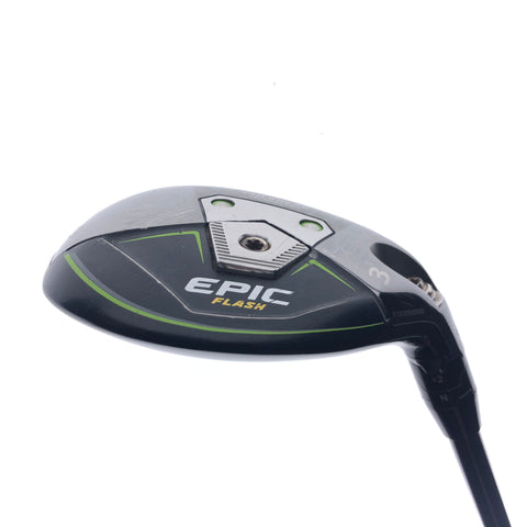 Used Callaway Epic Flash 3 Hybrid / 18.0 Degrees / Stiff Flex
