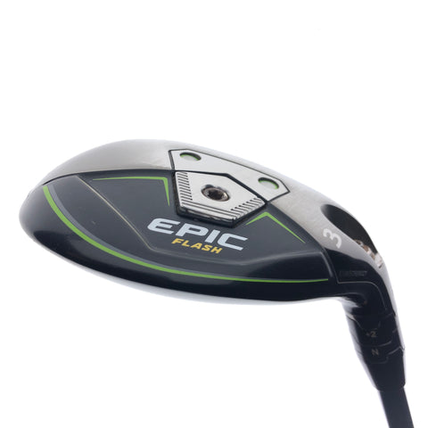 Used Callaway Epic Flash 3 Hybrid / 18.0 Degrees / Stiff Flex