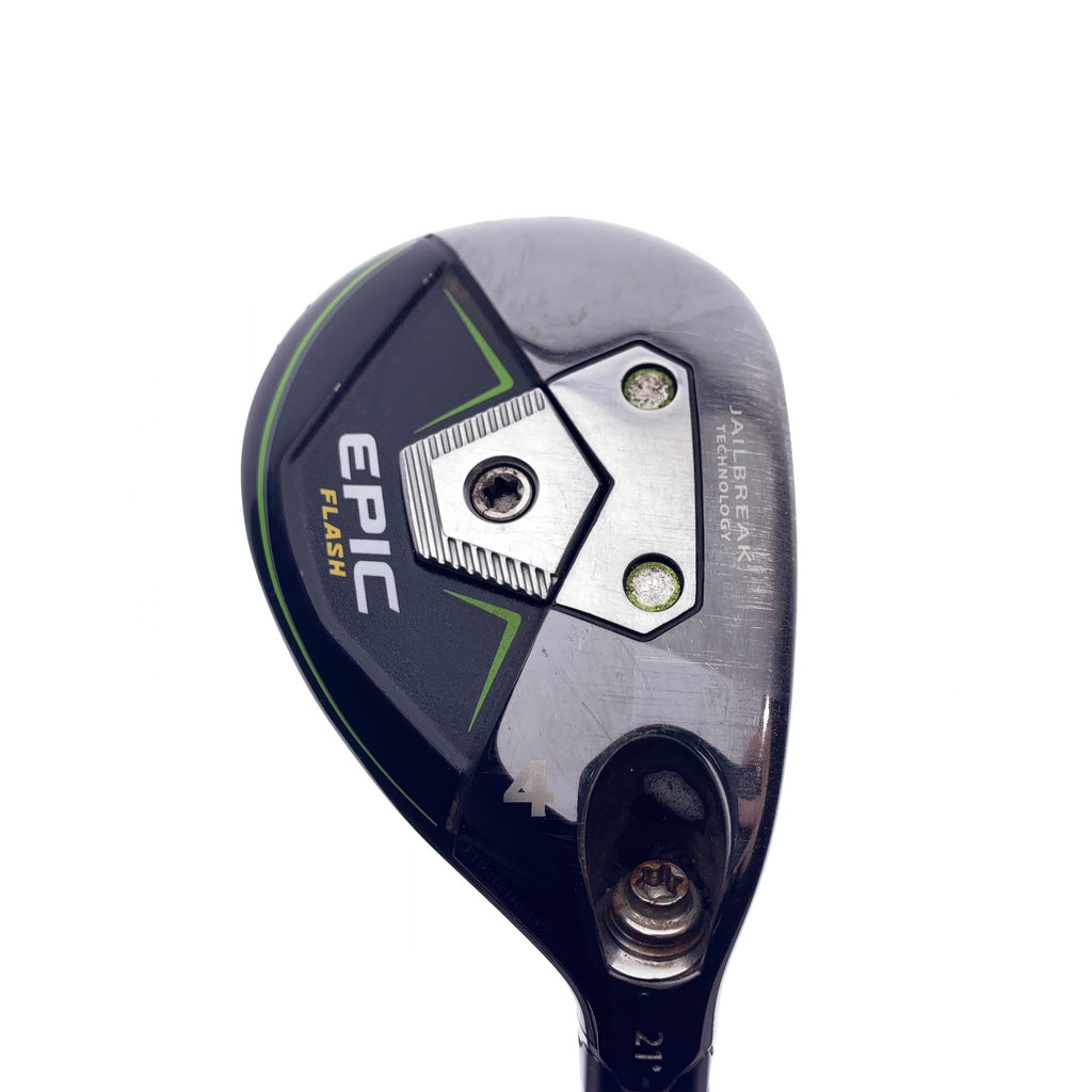 Used Callaway Epic Flash 4 Hybrid / 21 Degrees / Stiff Flex