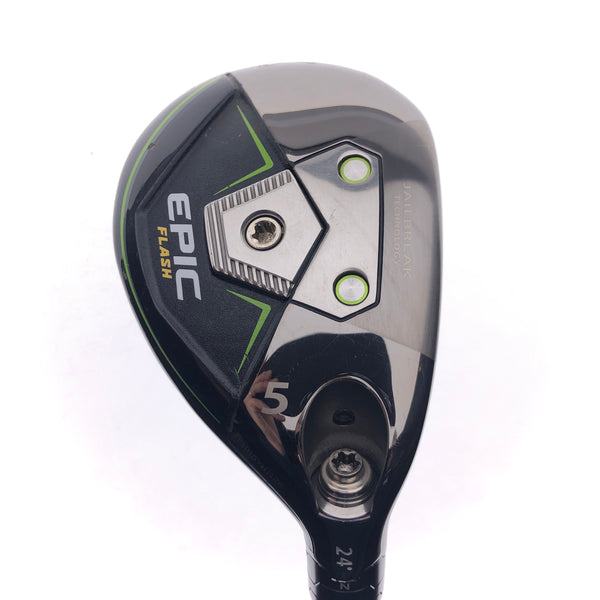 Used Callaway Epic Flash 5 Hybrid / 24 Degrees / Regular Flex