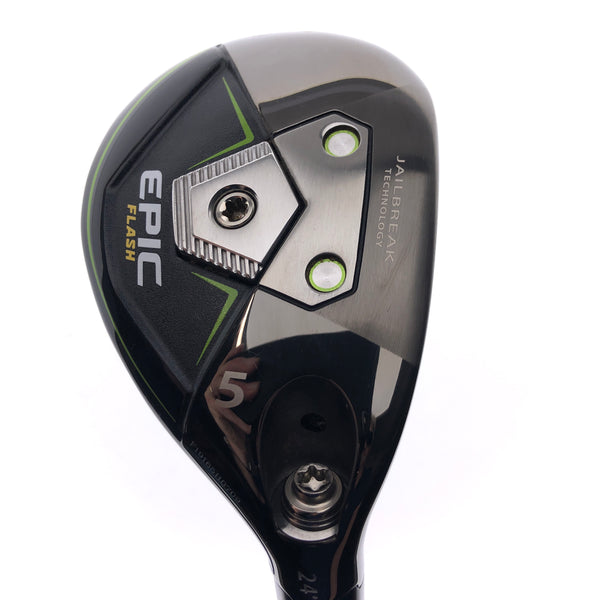 Used Callaway Epic Flash 5 Hybrid / 24 Degrees / Stiff Flex