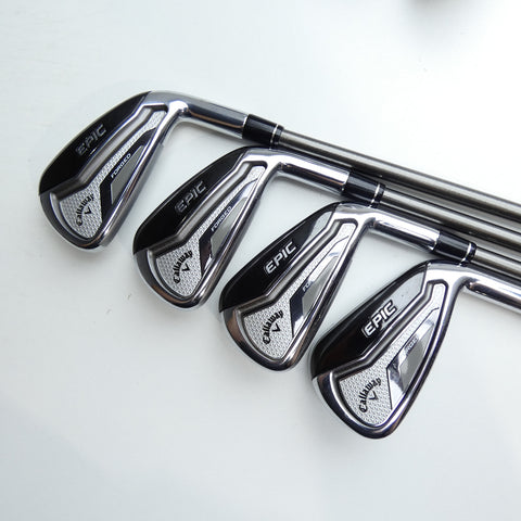 Used Callaway Epic Forged 19 Iron Set / 5 - PW + AW / Regular Flex