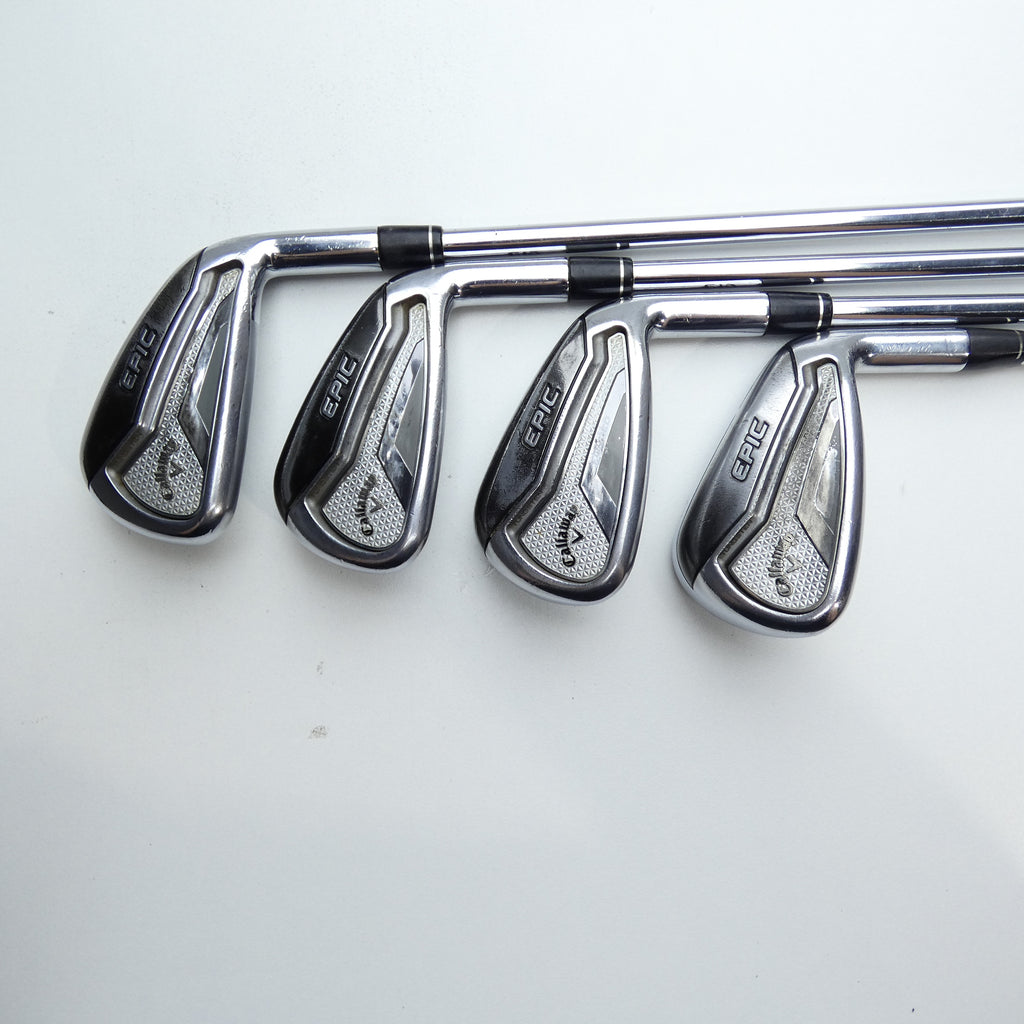 Used Callaway Epic Forged 19 Iron Set / 7 - PW / Regular Flex