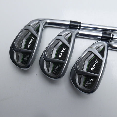 Used Callaway Epic Iron Set / 5 - PW / Stiff Flex