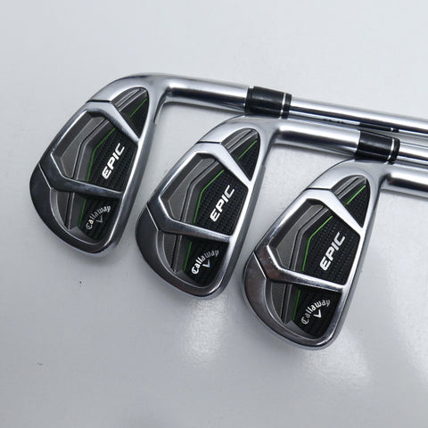 Used Callaway Epic Iron Set / 5 - PW / Stiff Flex