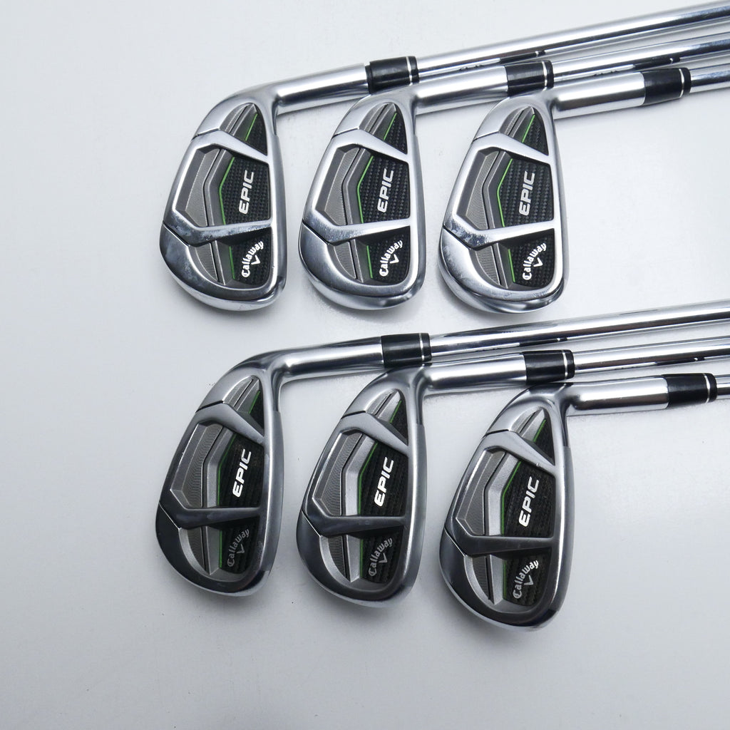 Used Callaway Epic Iron Set / 5 - PW / Stiff Flex