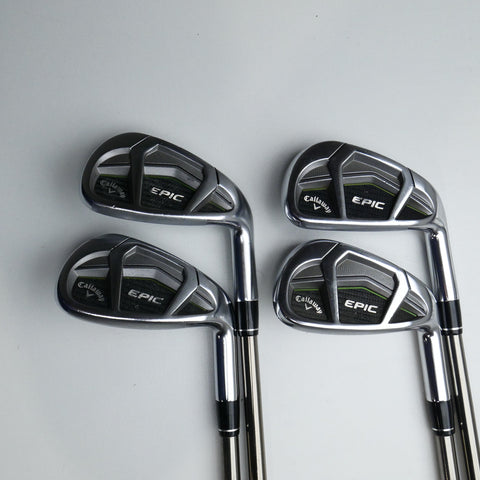 Used Callaway Epic Iron Set / 7 - PW / Soft Regular Flex