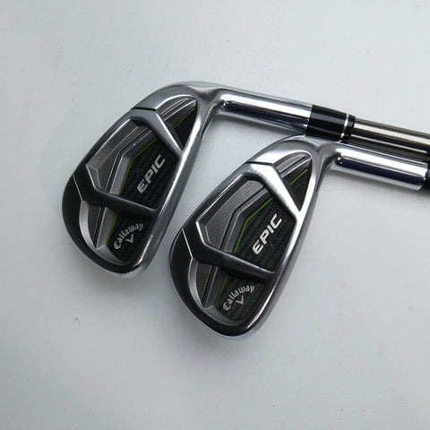 Used Callaway Epic Iron Set / 7 - PW / Soft Regular Flex