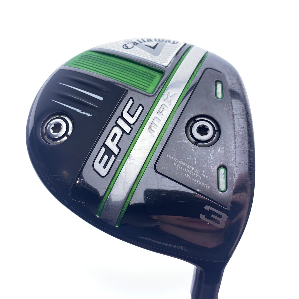 Used Callaway Epic Max 3 Fairway Wood / 15 Degrees / Regular Flex