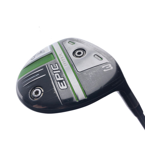 Used Callaway Epic Max 3 Fairway Wood / 15 Degrees / Stiff Flex