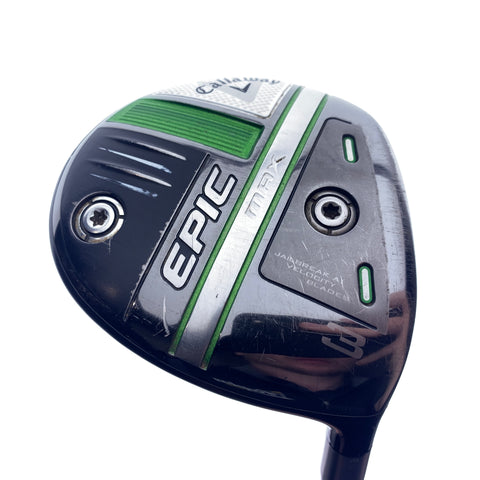 Used Callaway Epic Max 3 Fairway Wood / 15 Degrees / Stiff Flex