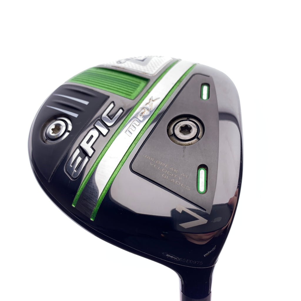 Used Callaway Epic Max 7 Fairway Wood / 21 Degrees / A Flex