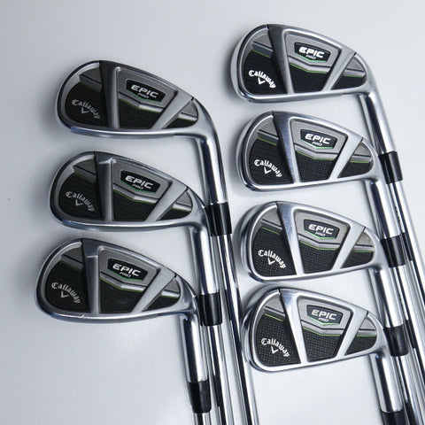 Used Callaway Epic Pro Iron Set / 4 - PW / Stiff Flex