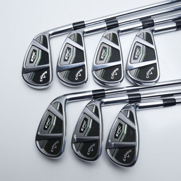 Used Callaway Epic Pro Iron Set / 4 - PW / Stiff Flex