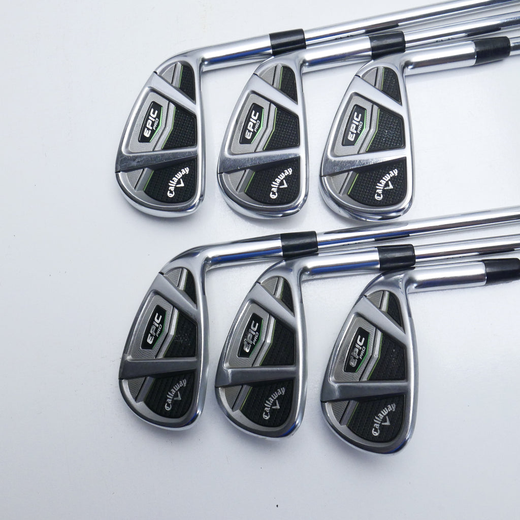 Used Callaway Epic Pro Iron Set / 5 - PW / Stiff Flex