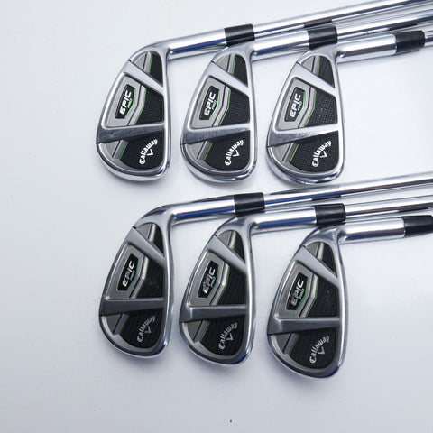 Used Callaway Epic Pro Iron Set / 5 - PW / Stiff Flex