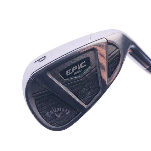 Used Callaway Epic Pro PW Iron / 45.0 Degrees / Stiff Flex