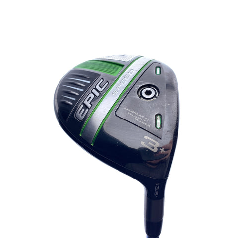 Used Callaway Epic Speed 3 Fairway Wood / 13.5 Degrees / TX Flex