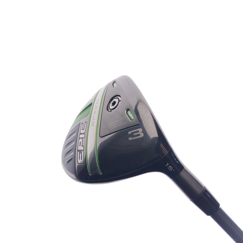 Used Callaway Epic Speed 3 Fairway Wood / 15 Degrees / Stiff Flex