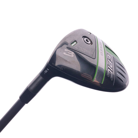 Used Callaway Epic Speed 3 Fairway Wood / 15 Degrees / Stiff Flex / Left-Handed