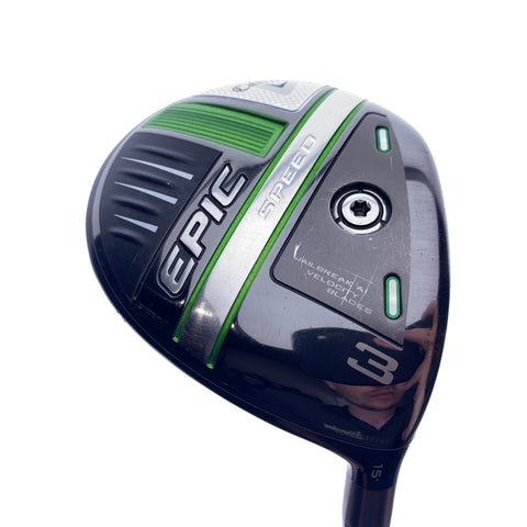 Used Callaway Epic Speed 3 Fairway Wood / 15 Degrees / Stiff Flex