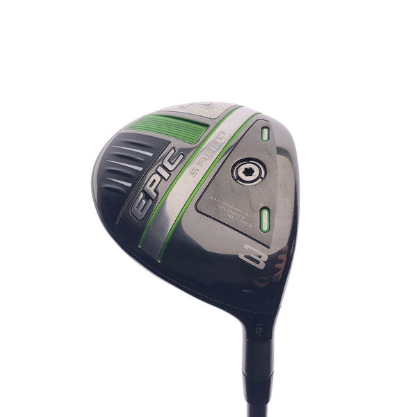 Used Callaway Epic Speed 3 Fairway Wood / 15 Degrees / Stiff Flex