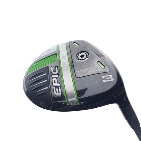 Used Callaway Epic Speed 3 Fairway Wood / 15 Degrees / X-Stiff Flex