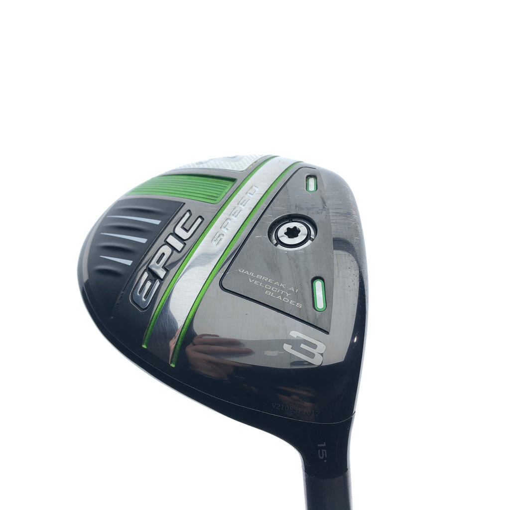Used Callaway Epic Speed 3 Fairway Wood / 15.0 Degrees / X-Stiff Flex