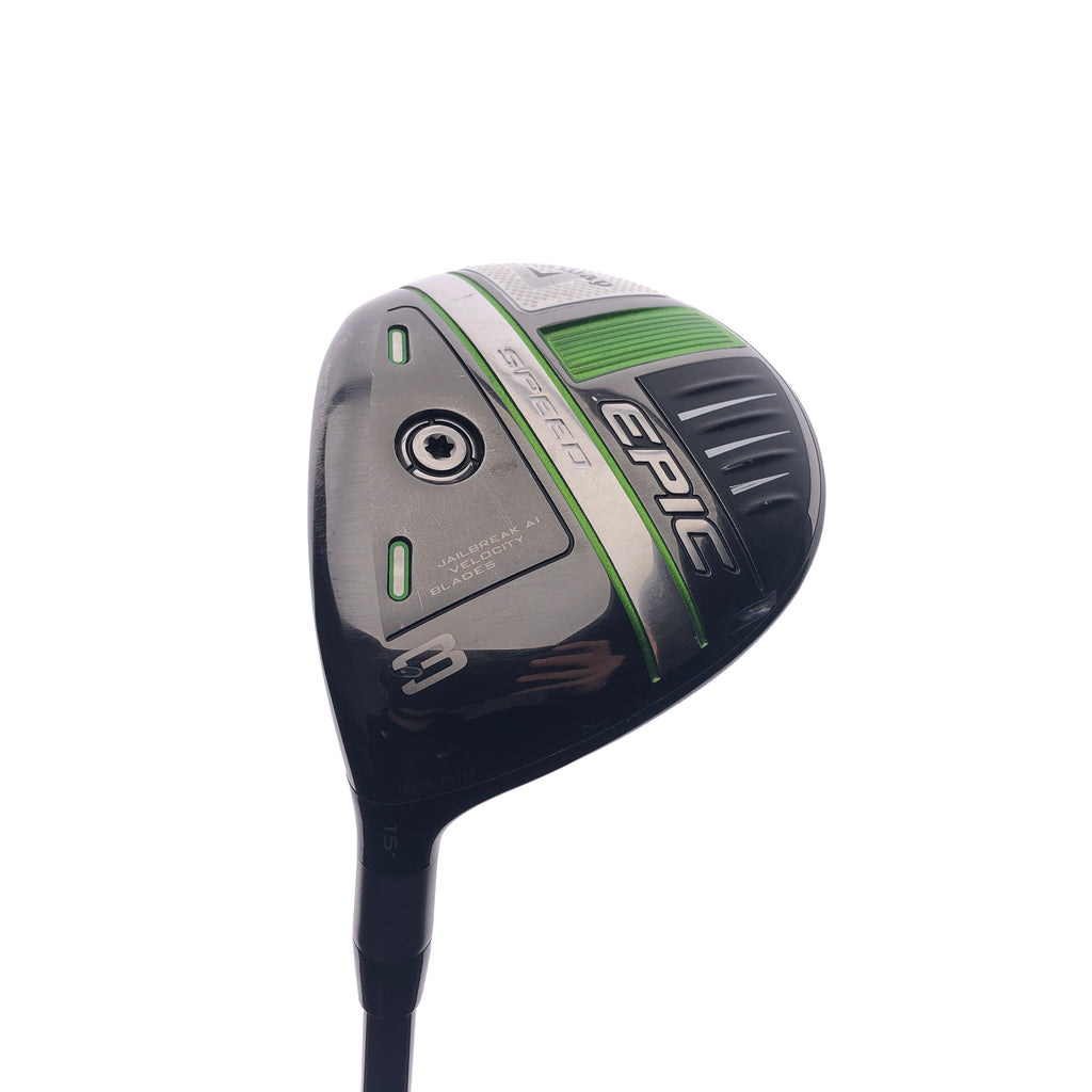 Used Callaway Epic Speed 3 Wood / 15 Degrees / Regular Flex / Left-Handed