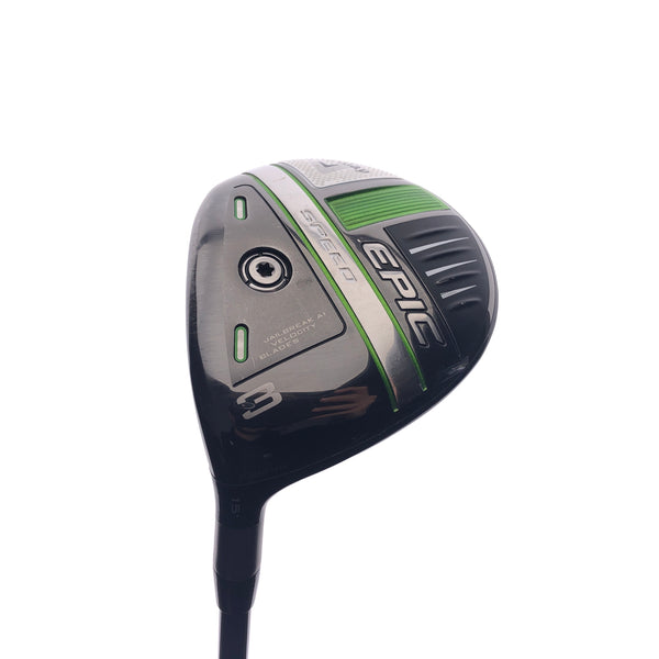 Used Callaway Epic Speed 3 Wood / 15 Degrees / Regular Flex / Left-Handed