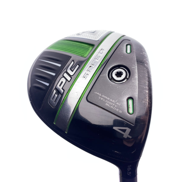 Used Callaway Epic Speed 4 Fairway Wood / 16.5 Degrees / Regular Flex