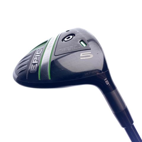 Used Callaway Epic Speed 5 Fairway Wood / 18 Degrees / Stiff Flex