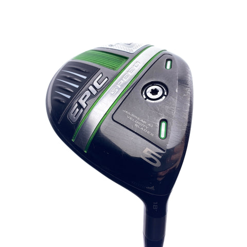 Used Callaway Epic Speed 5 Fairway Wood / 18 Degrees / Stiff Flex