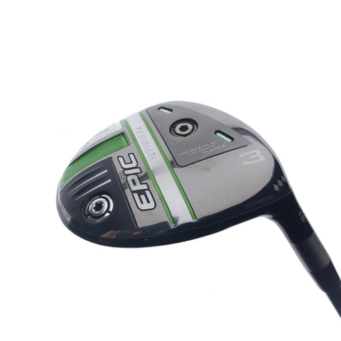 Used Callaway Epic Speed Triple Diamond 3 Fairway Wood / 15 Degrees / Stiff Flex