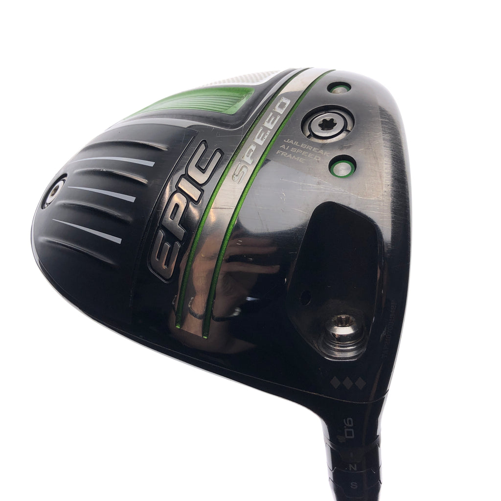 Used Callaway Epic Speed Triple Diamond Driver / 9.0 Degrees / Stiff Flex
