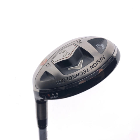 Used Callaway FT Hybrid 2008 3 Hybrid / 21 Degrees / Stiff Flex / Left-Handed