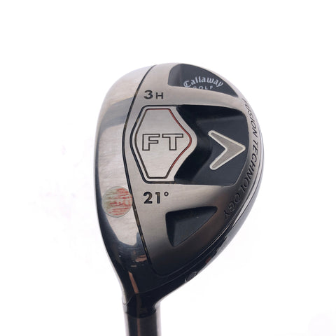 Used Callaway FT Hybrid 2008 3 Hybrid / 21 Degrees / Stiff Flex / Left-Handed