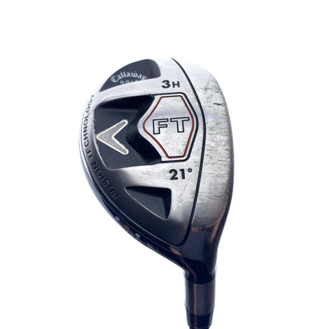 Used Callaway FT Hybrid 2008 3 Hybrid / 21.0 Degrees / Regular Flex