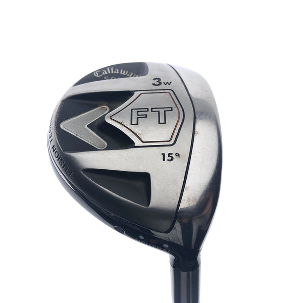 Used Callaway FT Tour 2008 3 Fairway Wood / 15 Degrees / Stiff Flex