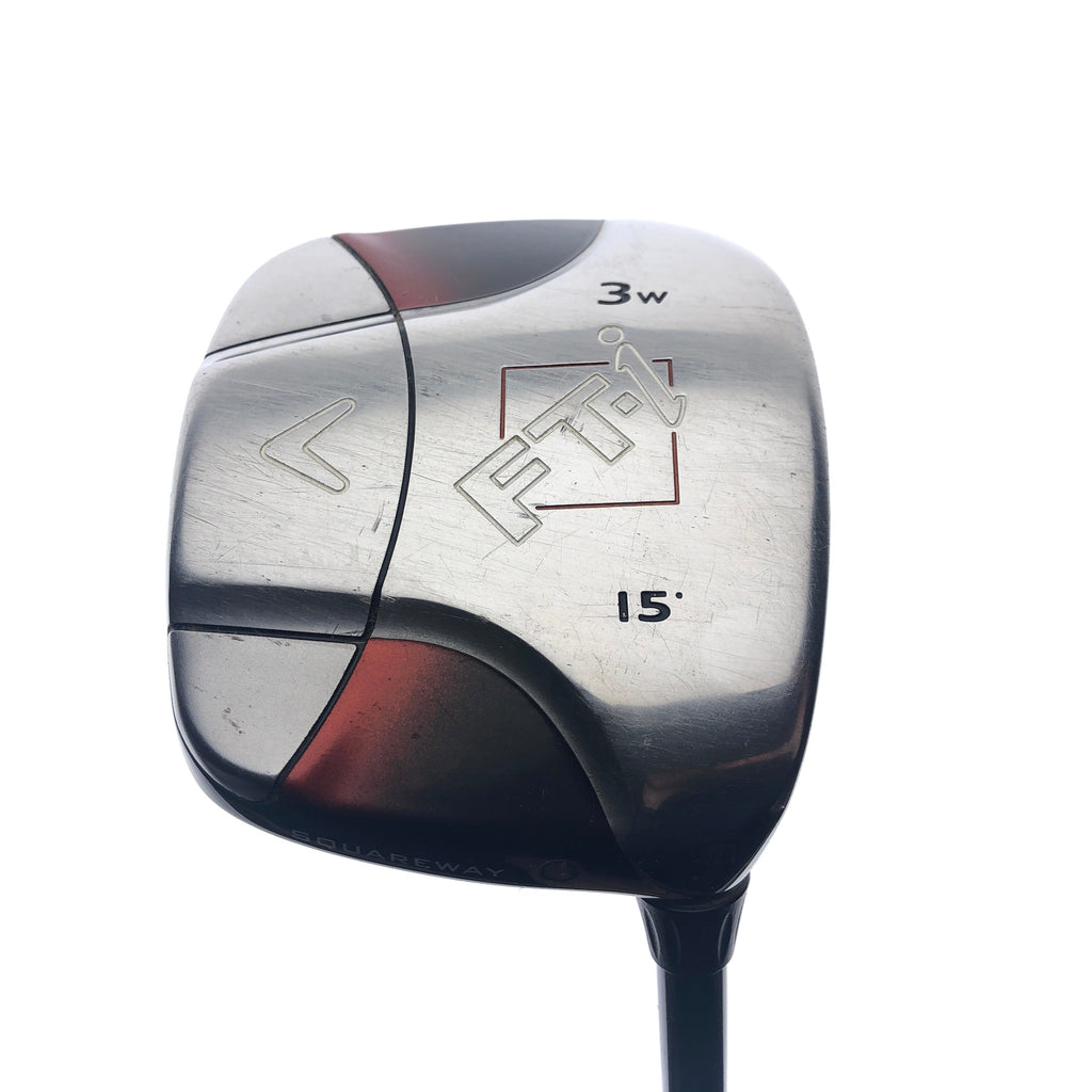 Used Callaway FT-i Squareway 3 Fairway Wood / 15 Degrees / Regular Flex