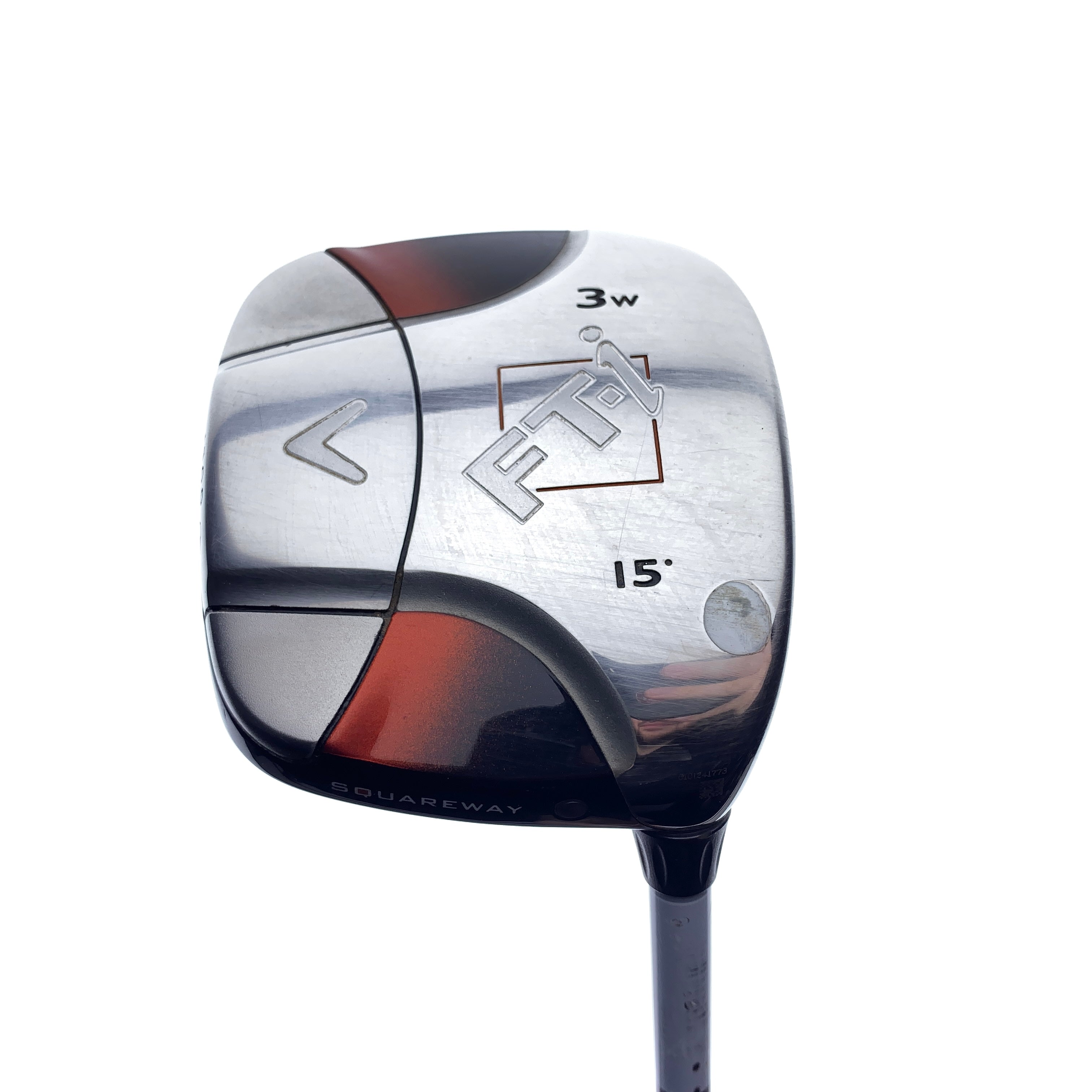 Used Callaway FT-i Squareway 3 Fairway Wood / 15 Degrees / Regular Flex