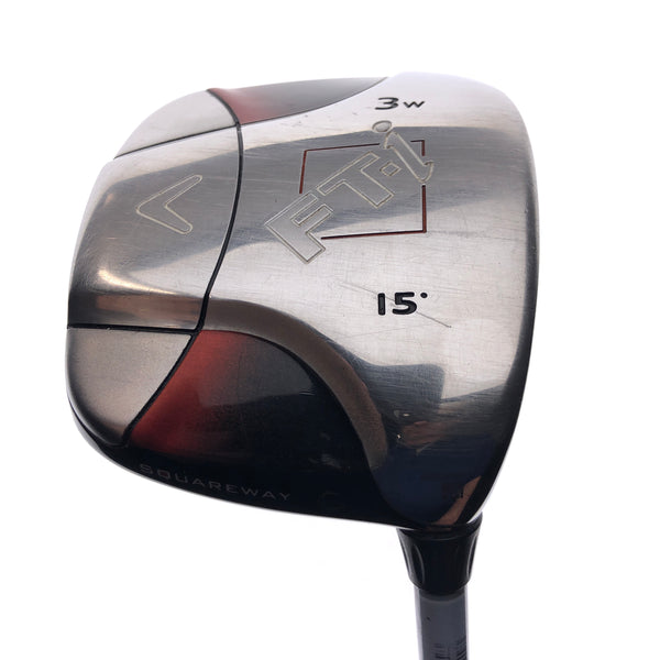 Used Callaway FT-i Squareway 3 Fairway Wood / 15 Degrees / Stiff Flex